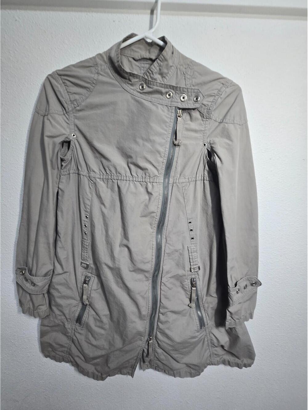 J. Lindeberg Vintage 100% Cotton Wms XS Utility Jacket Urban Tech Skandinavian